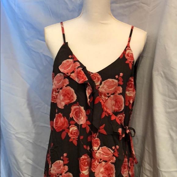 ❤️ Rose Low Back Floral printed dress - Picture 3 of 4